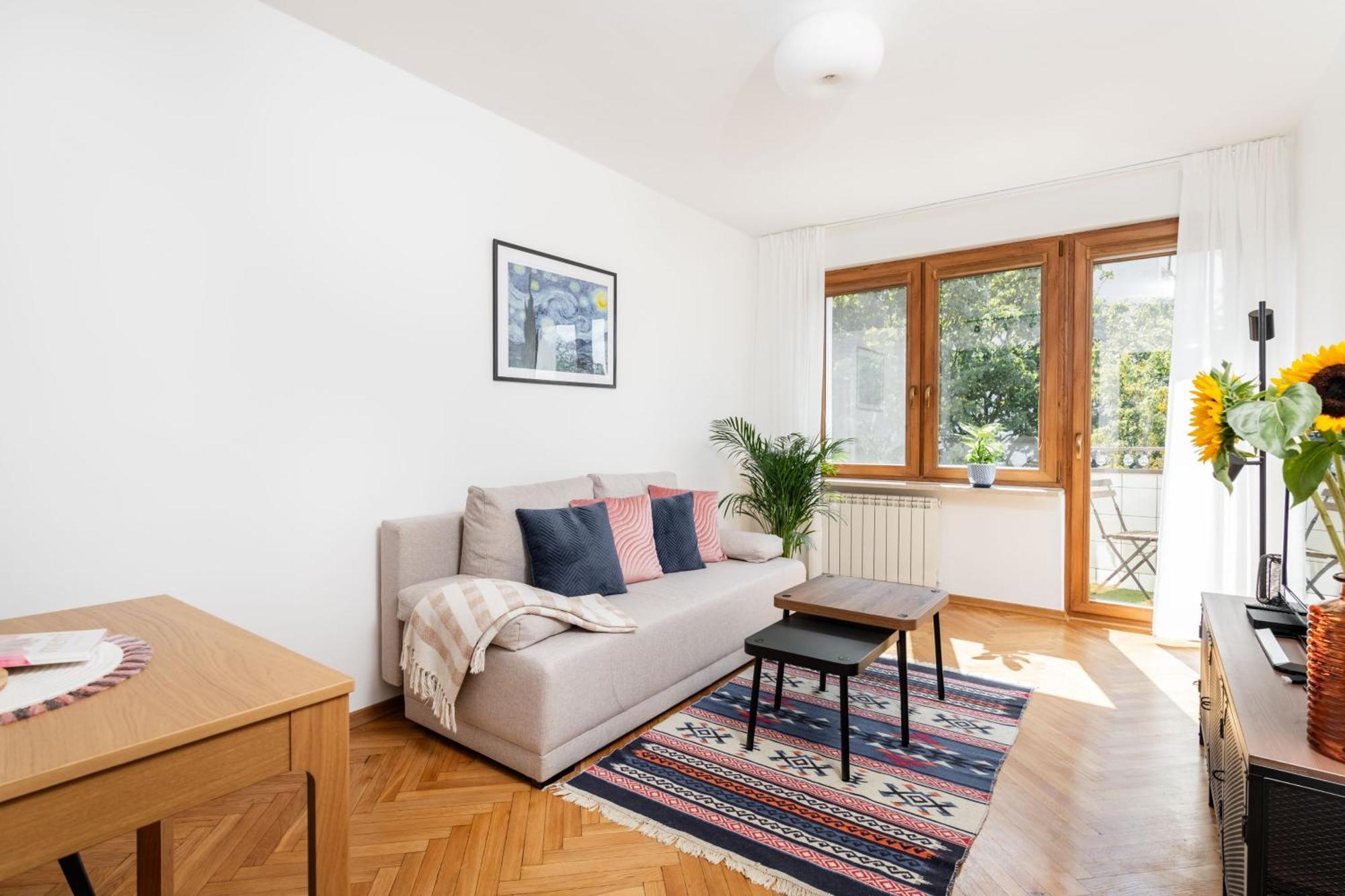 Apartamento Przytulne Mieszkanko Z Balkonem I Parkingiem W Sercu Pragi Poludnie